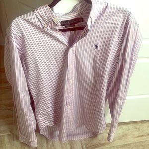 Ralph Lauren button down. 15 1/2, 34/35